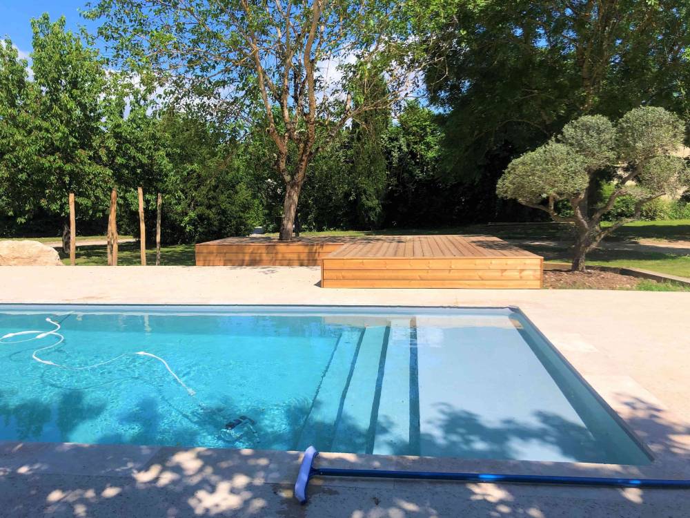 installation piscine sur mesure